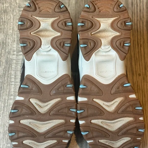 Skechers Brown and Beige Athletic Slip-Ons. NWOT - Picture 4 of 10